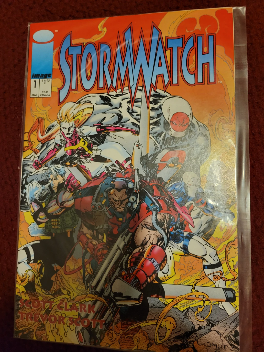 Stormwatch Issue 1 Comic Book