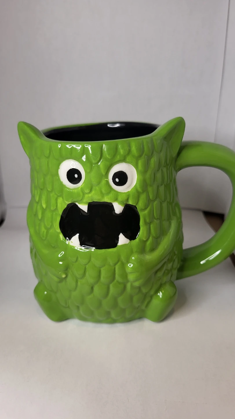 Green Monster Ceramic Mug