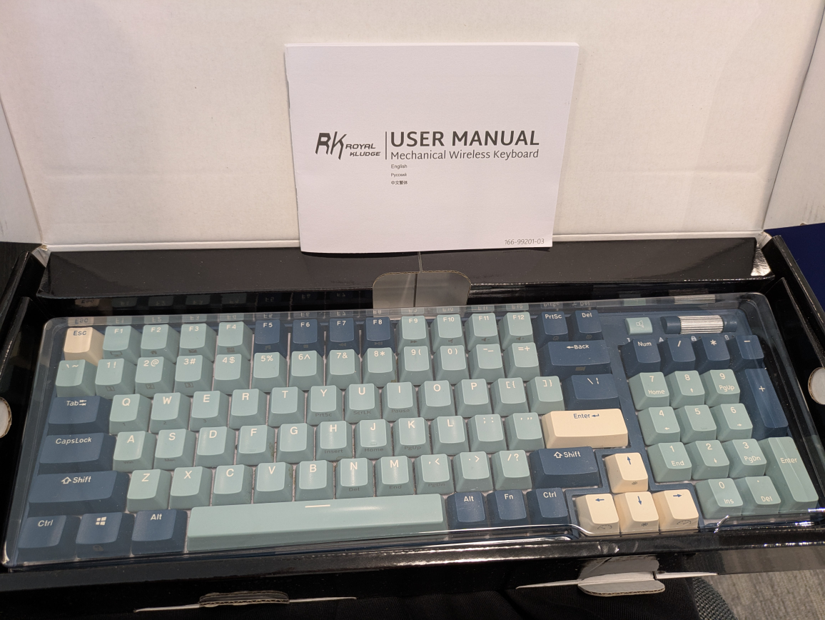 RK Royal Kludge 96-Key Mechanical Wireless Keyboard