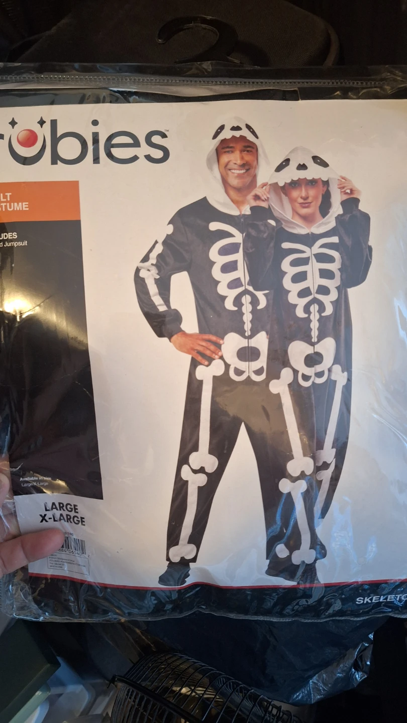 Rubies Adult Skeleton Jumpsuit Costume