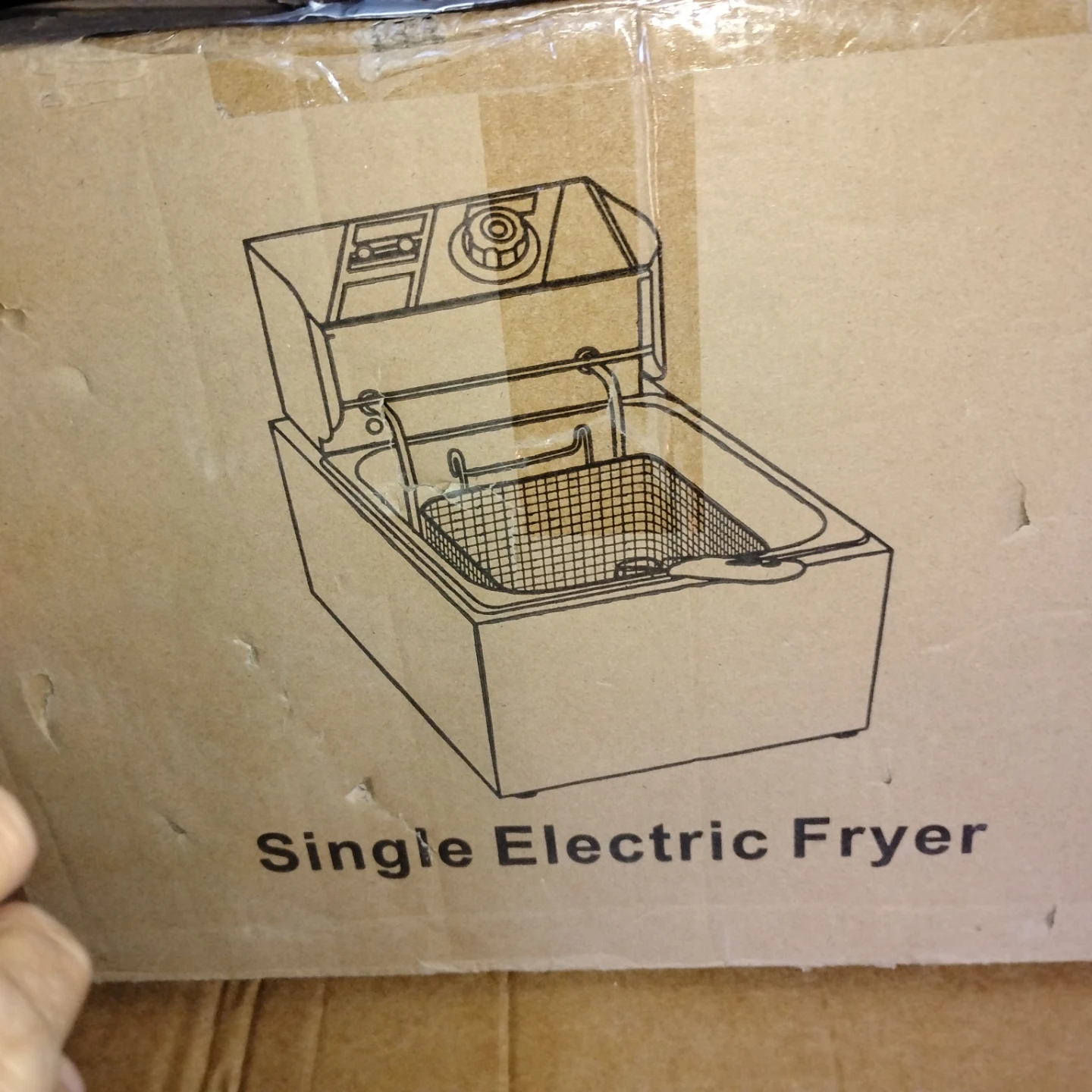 Single Electric Fryer