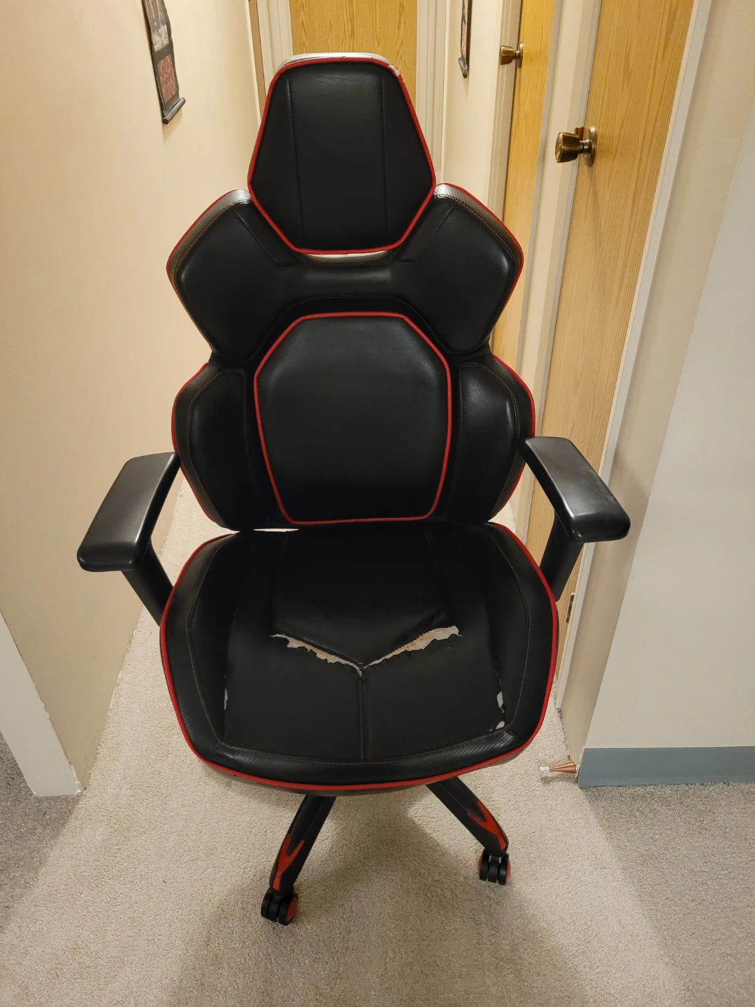 Black and Red Gaming Chair