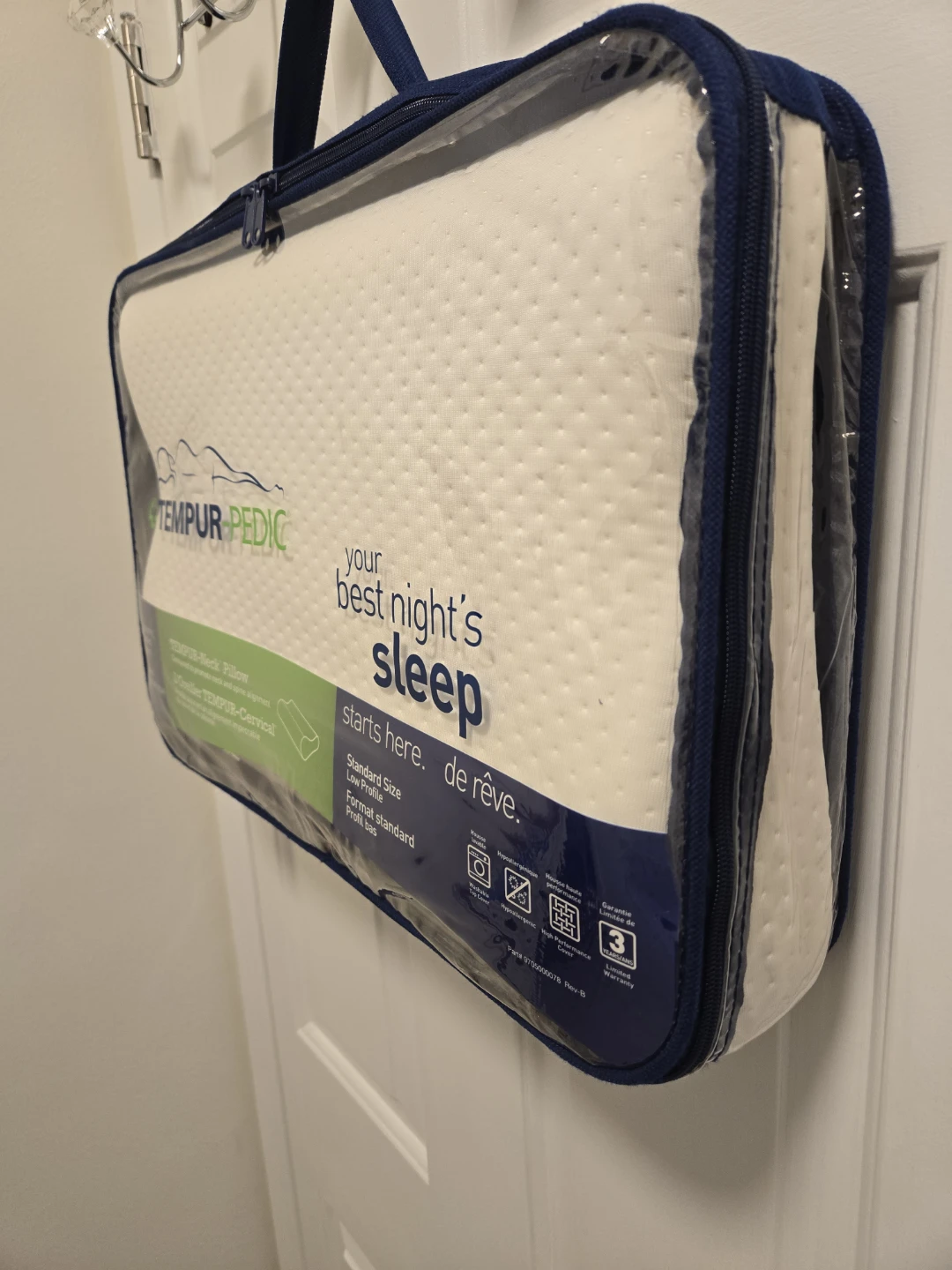 Tempur-Pedic Low Profile Pillow Sleep Neck Bed Home - photo 2