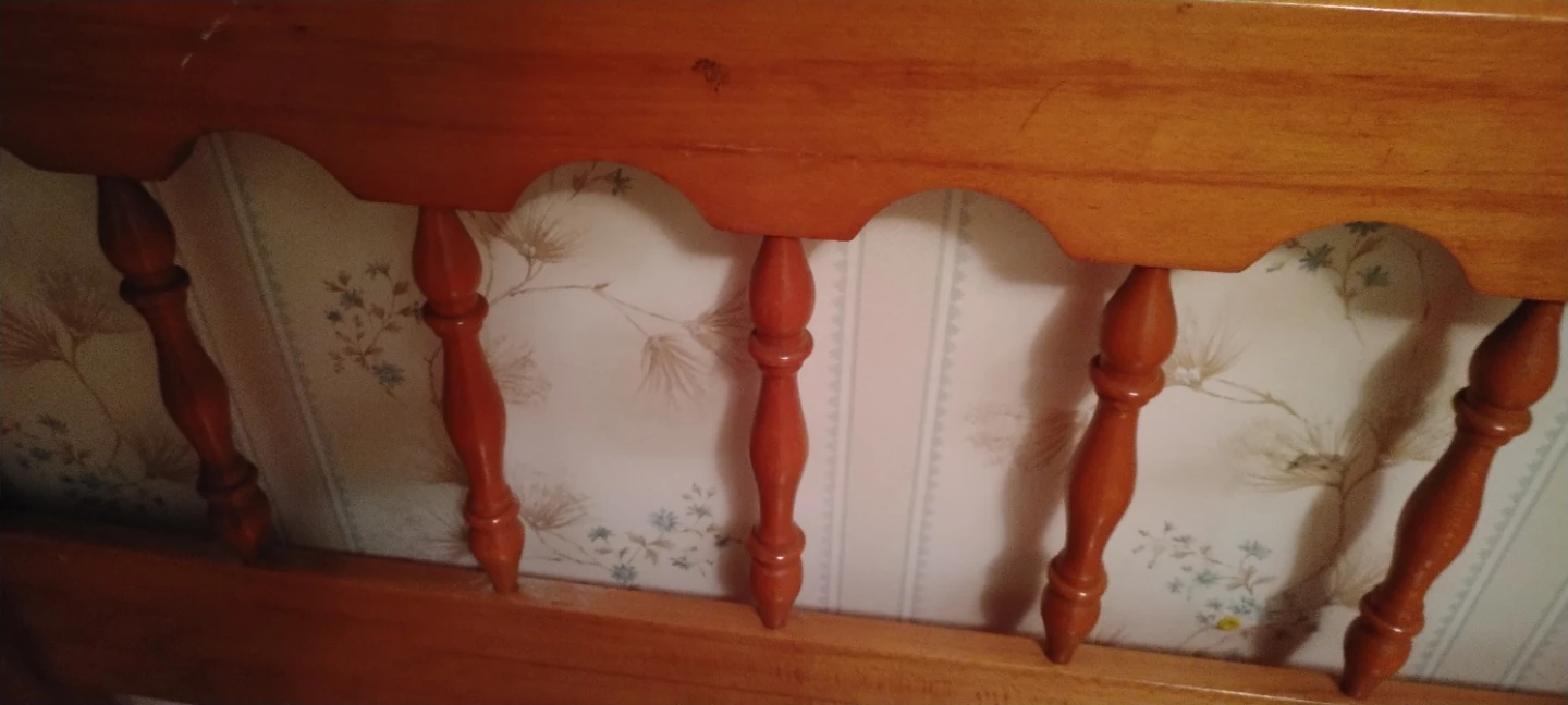 Solid Wood Twin Headboard - photo 2