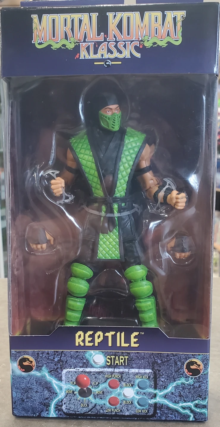 Mortal Kombat Klassic Reptile Action Figure