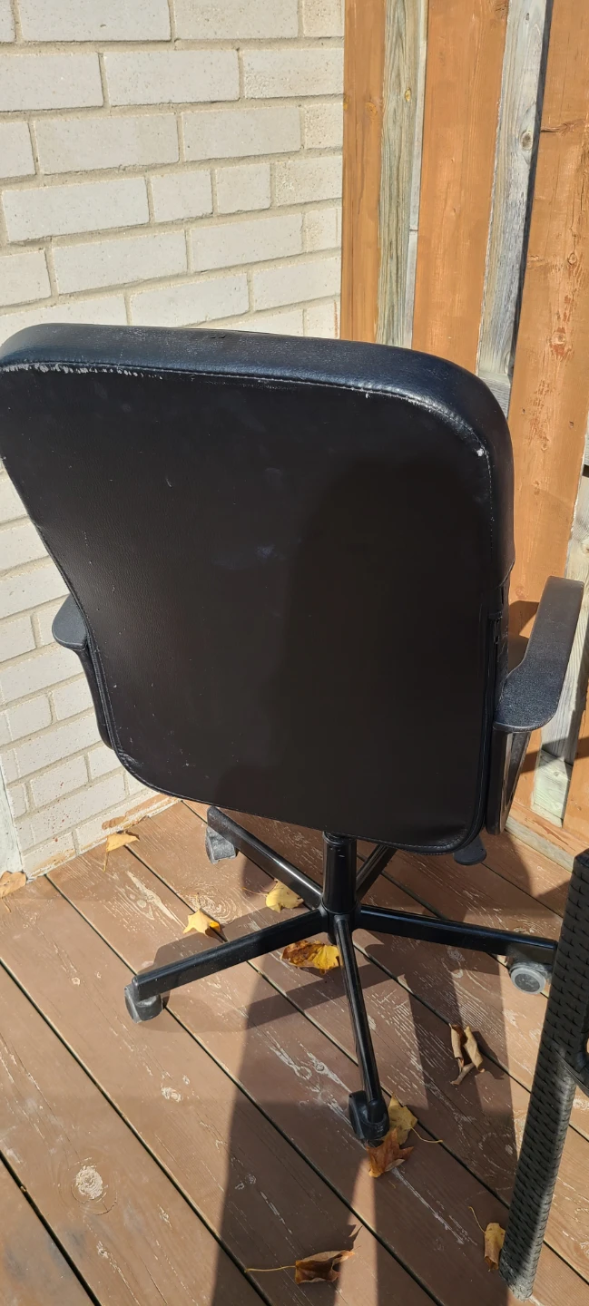 Ikea Black Office Chair - photo 2