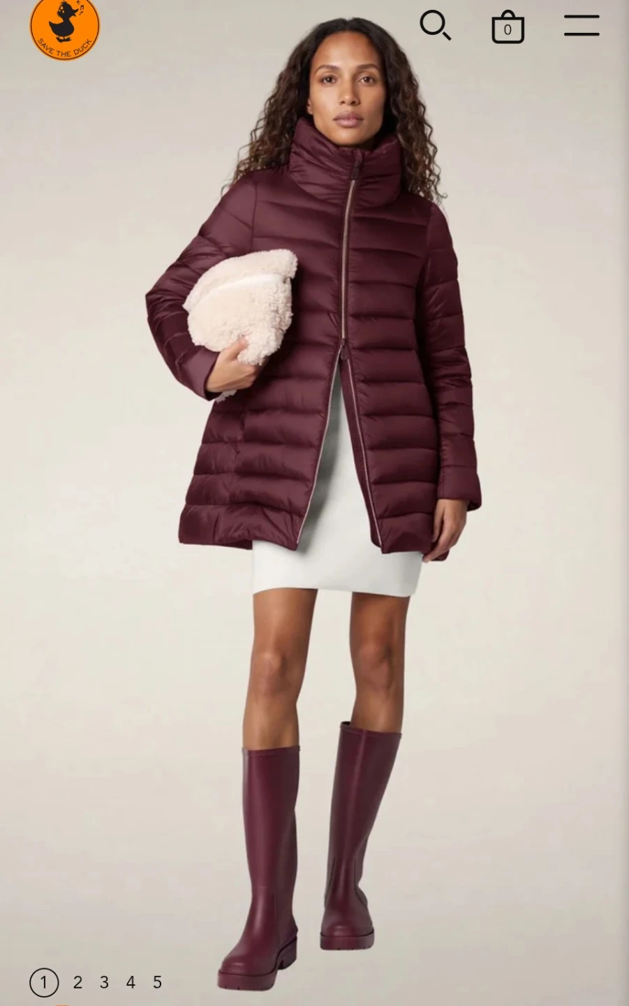 Brand new with tag Save The Duck long puffer coat - photo 2