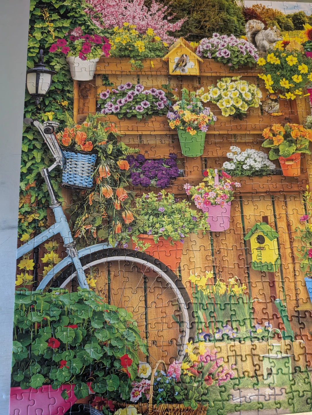 Garden Flowers 1000 Piece Jigsaw Puzzle 🧩 - photo 3