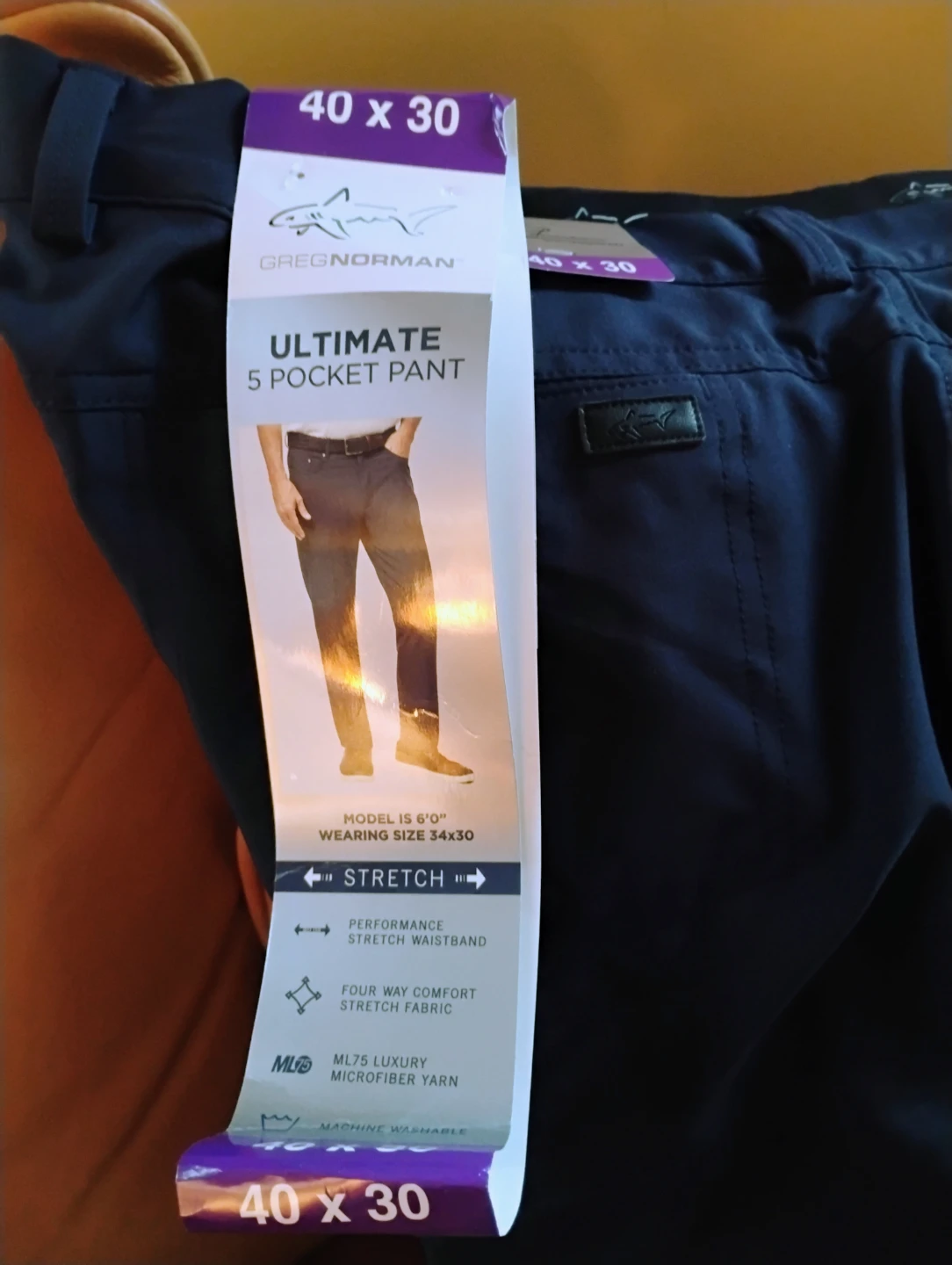 Greg Norman Ultimate 5 Pocket Pants 40x30