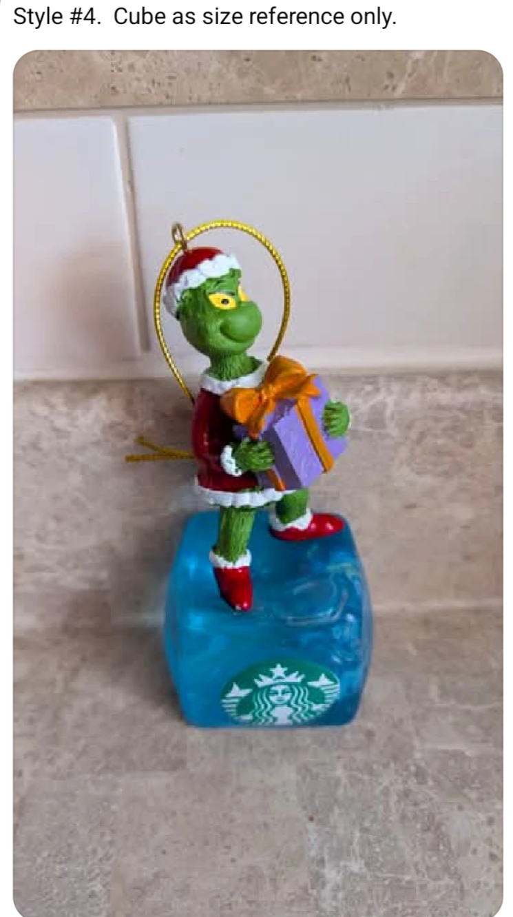 3D Grinch ornaments