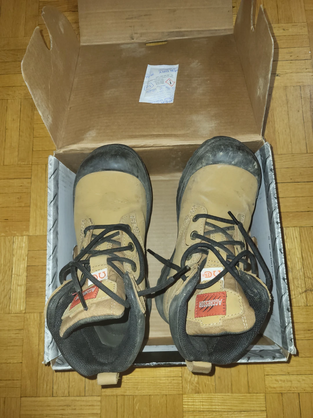 Aggressor Women's 6" STSP Work Boots - Size 6.5