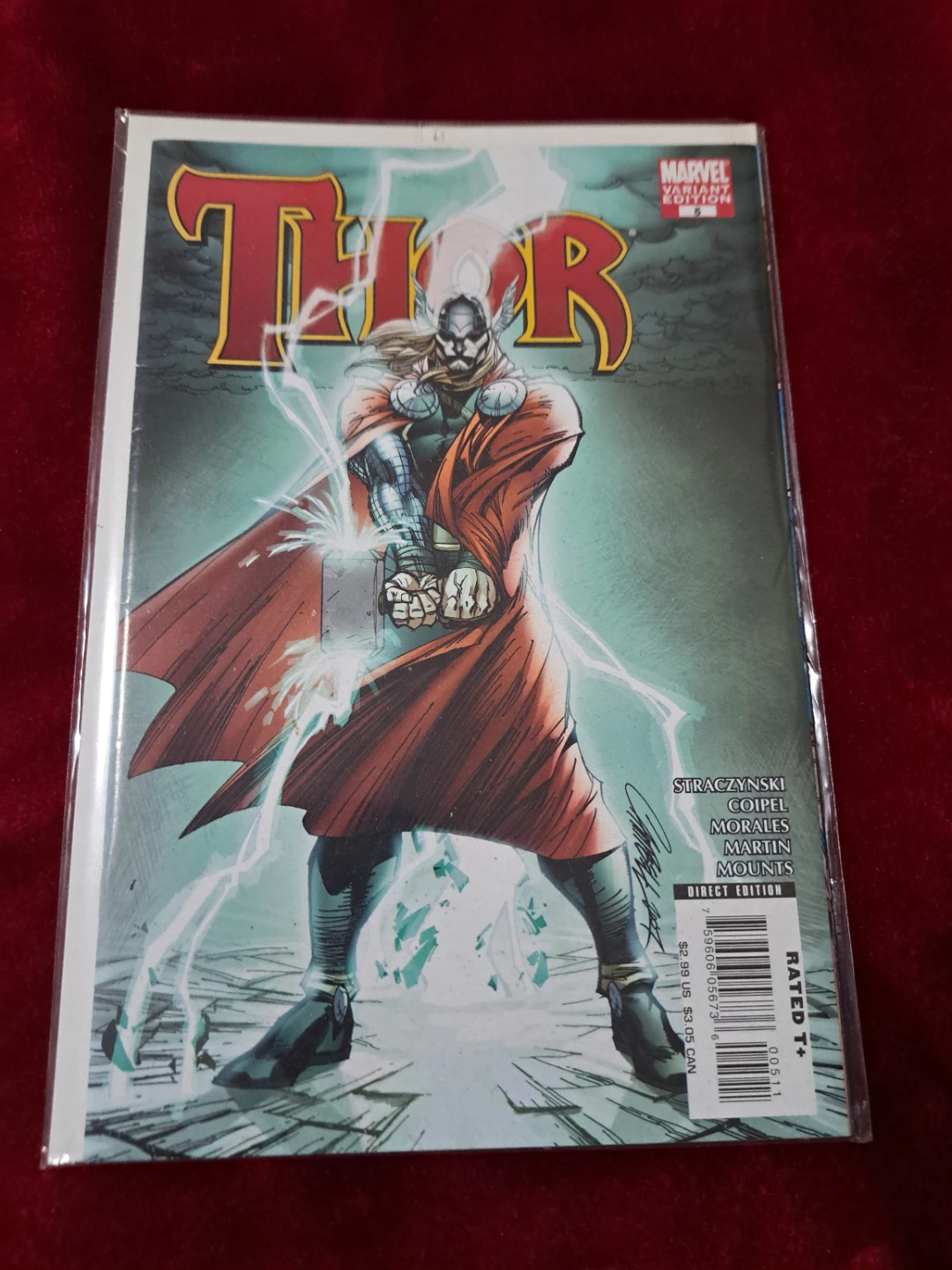 Thor Comic Book #5 Variant Edition