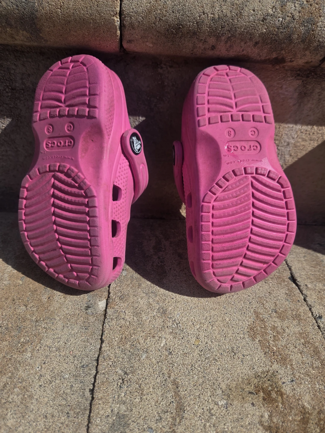 Pink Crocs Clogs Size 8 - photo 4
