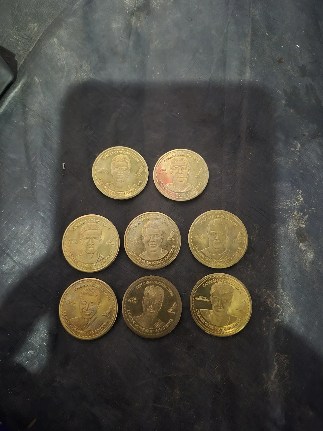 2002 Canadian Olympic Hockey Team Collector Coins