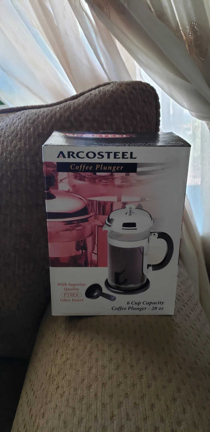 Arcosteel 6 Cup Coffee Plunger