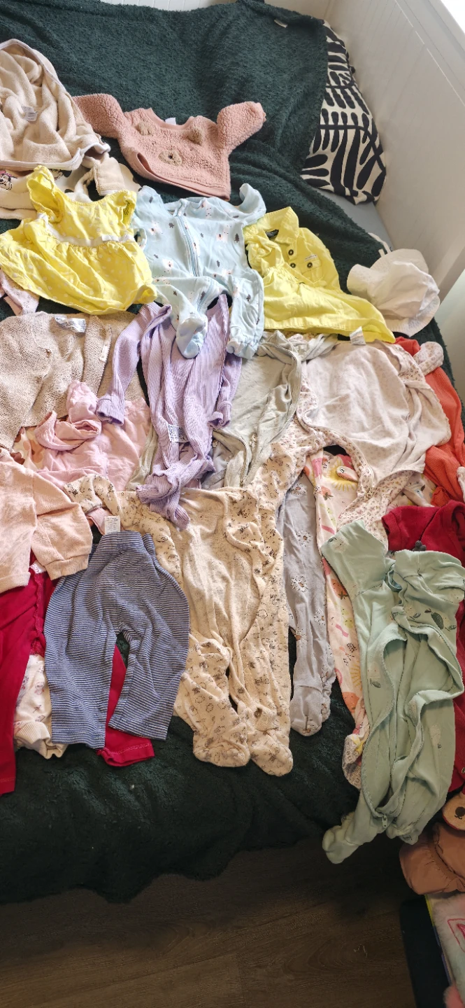 Huge Baby Girl Clothing Clothing Bundle (Newborn to 3–9 Months) - photo 5