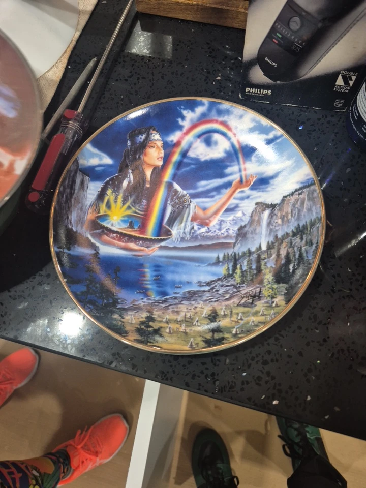 Two Decorative Collector Plates new conditon - photo 2