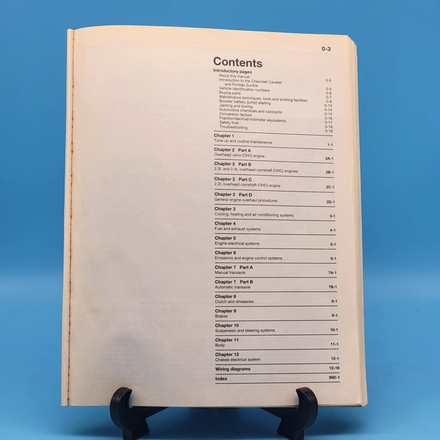 Haynes Repair Manual for GM Cavalier & Sunfire 1995 to 2004 - photo 2