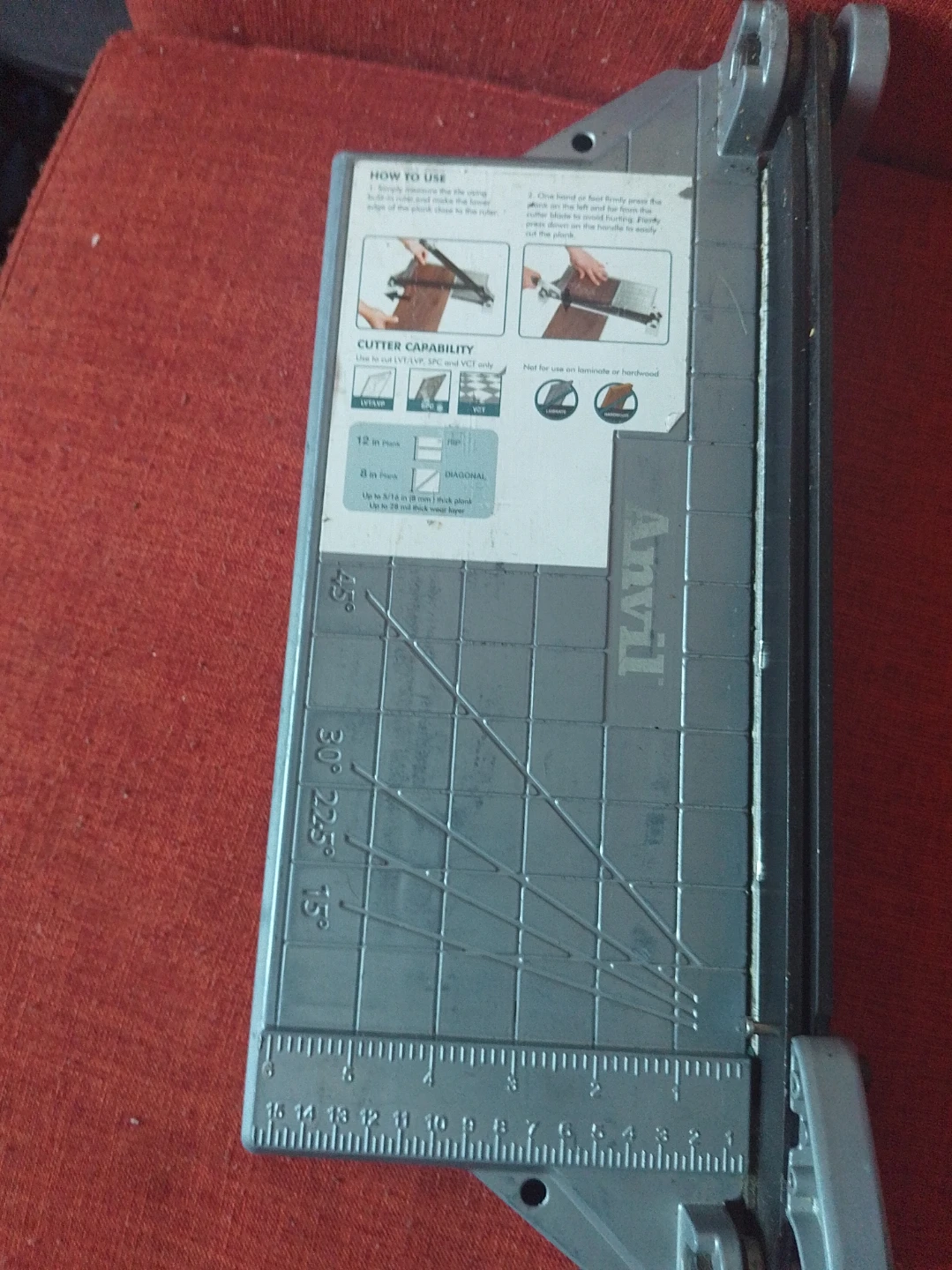 Anvil Flooring Cutter