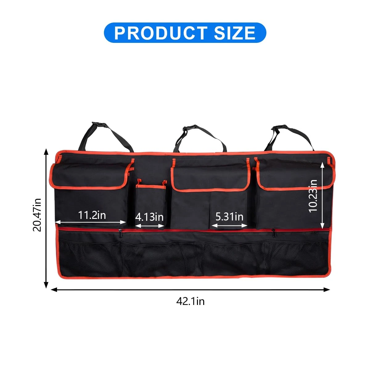 Universal Car Trunk Backseat Organizer - photo 2