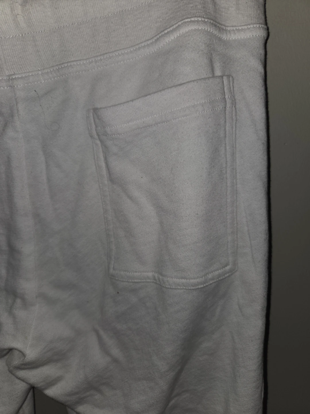 White Jogger Sweatpants - photo 5