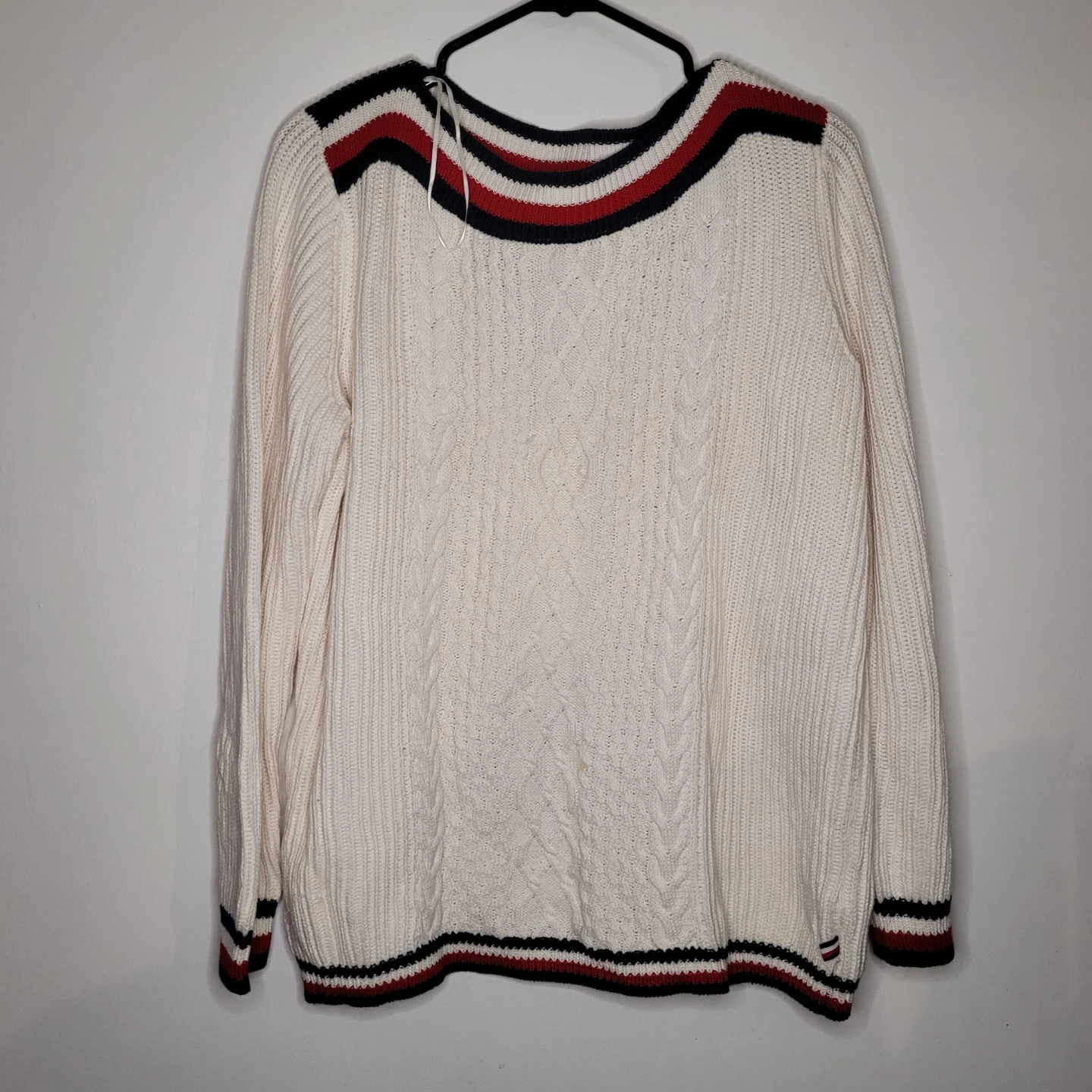 Tommy Hilfiger Cable Knit Sweater - See all the pic - photo 2