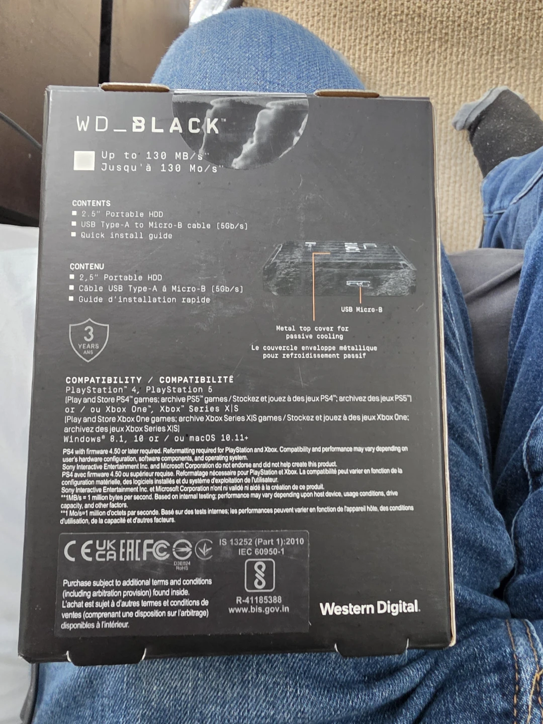 WD_BLACK P10 5TB Game Drive - photo 2