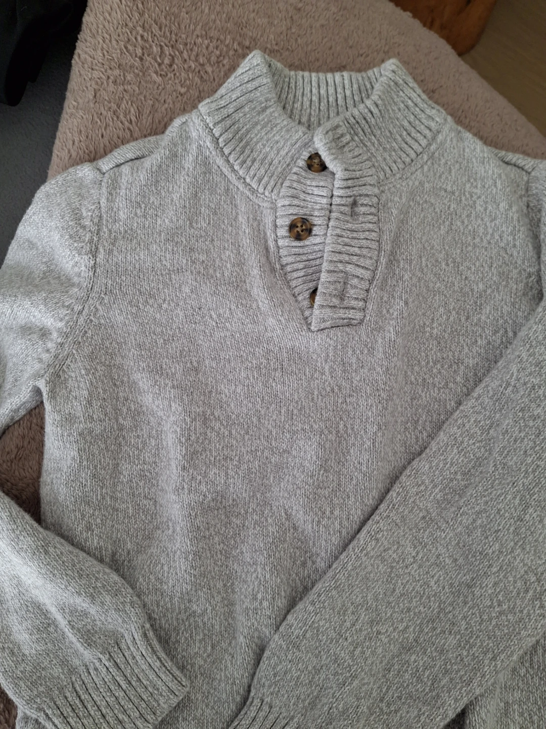 Carter's Kid Button-Neck Sweater