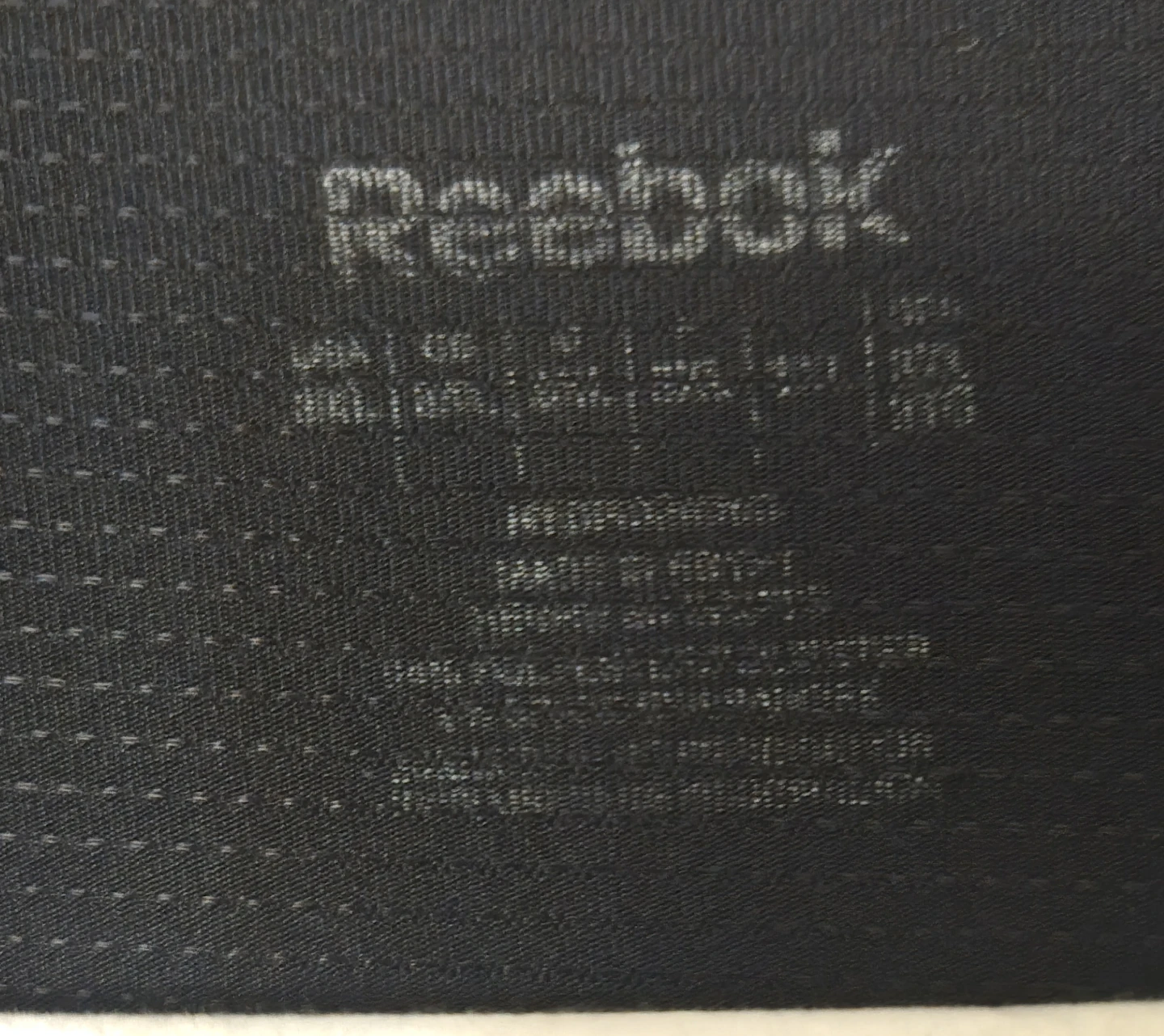Men's 3X black Reebok crew neck athletic t-shirt. - photo 4