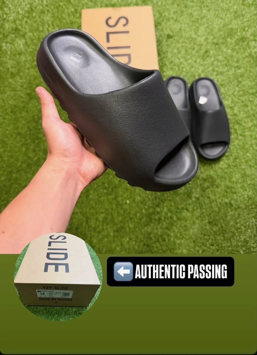 Adidas Yeezy Slide Onyx Size 10