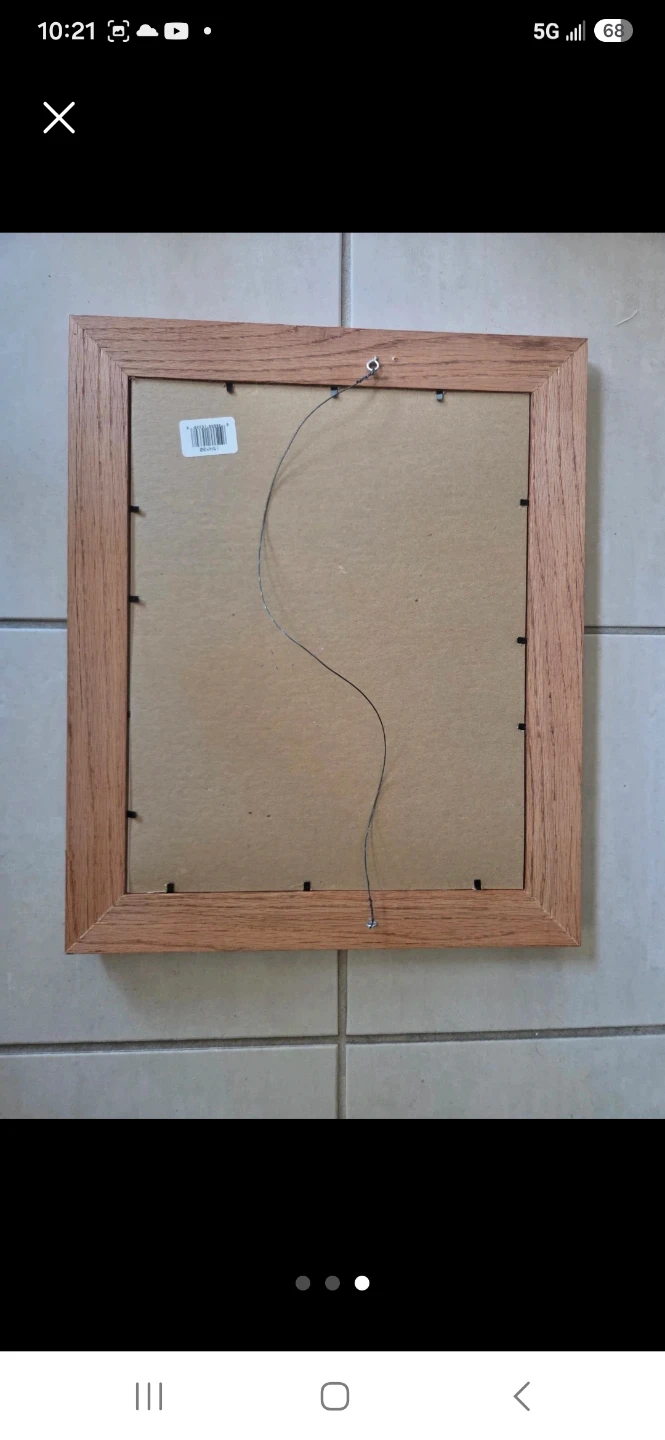 Oak and Gold Picture Frame - photo 3