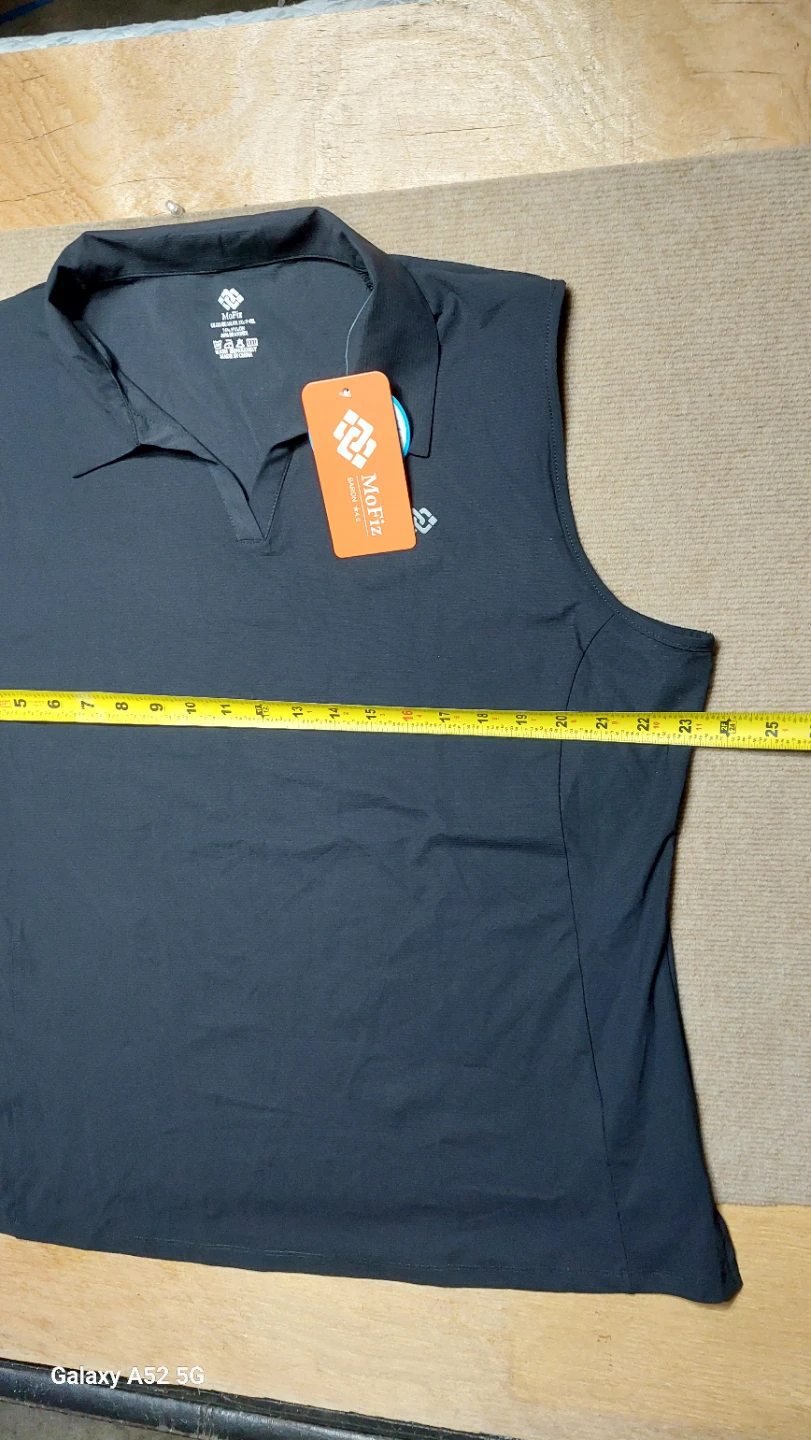 MoFiz Sleeveless Polo Shirt Size 2xl - photo 3