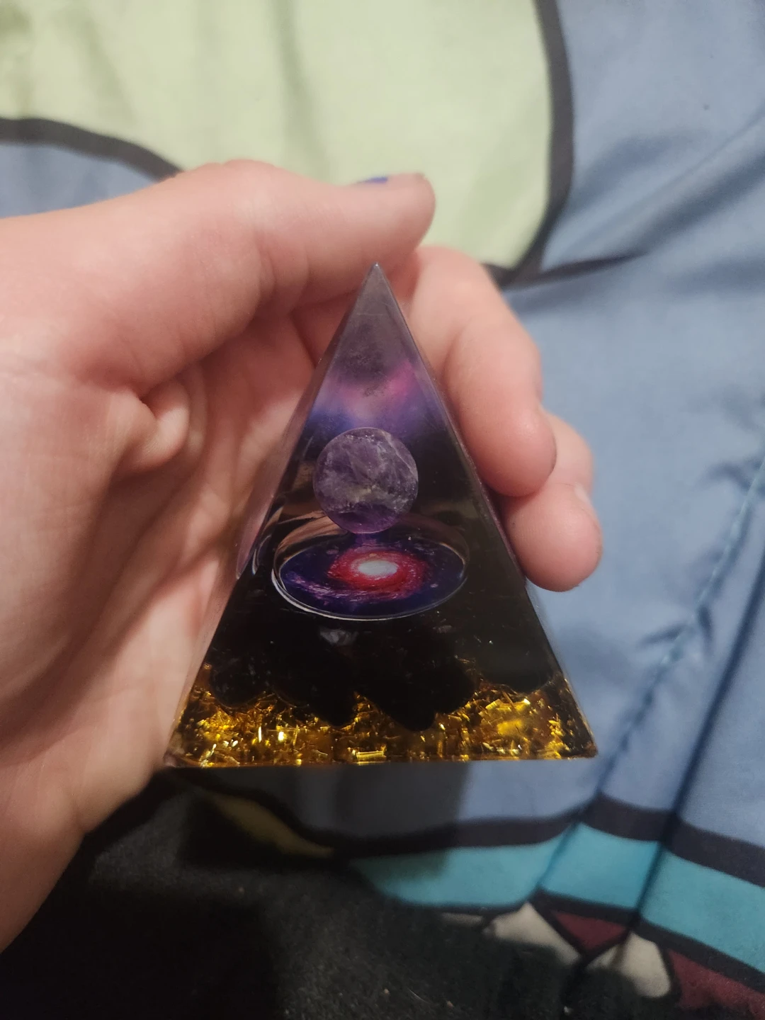 Galaxy Orgone Pyramid