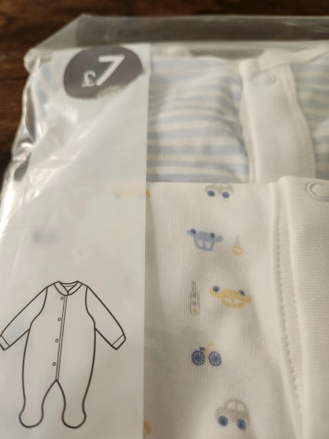 Baby Newborn Sleepsuits 2 Packs - photo 4