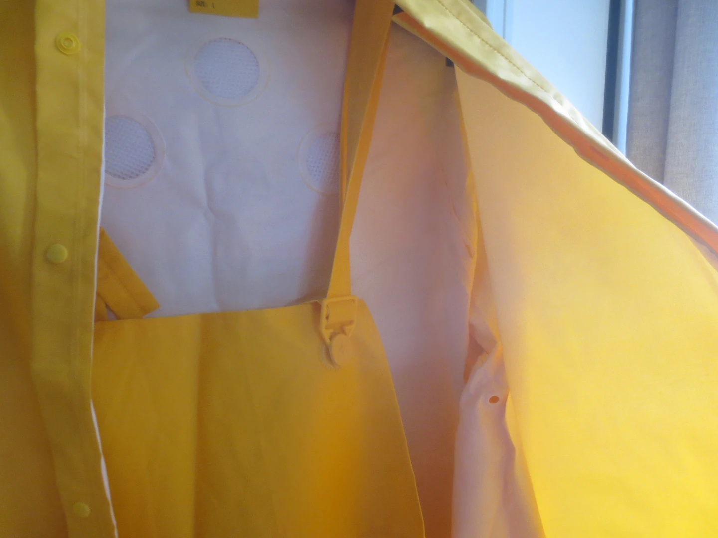 Brand New Yellow Rain Suit Set Size Large - photo 5