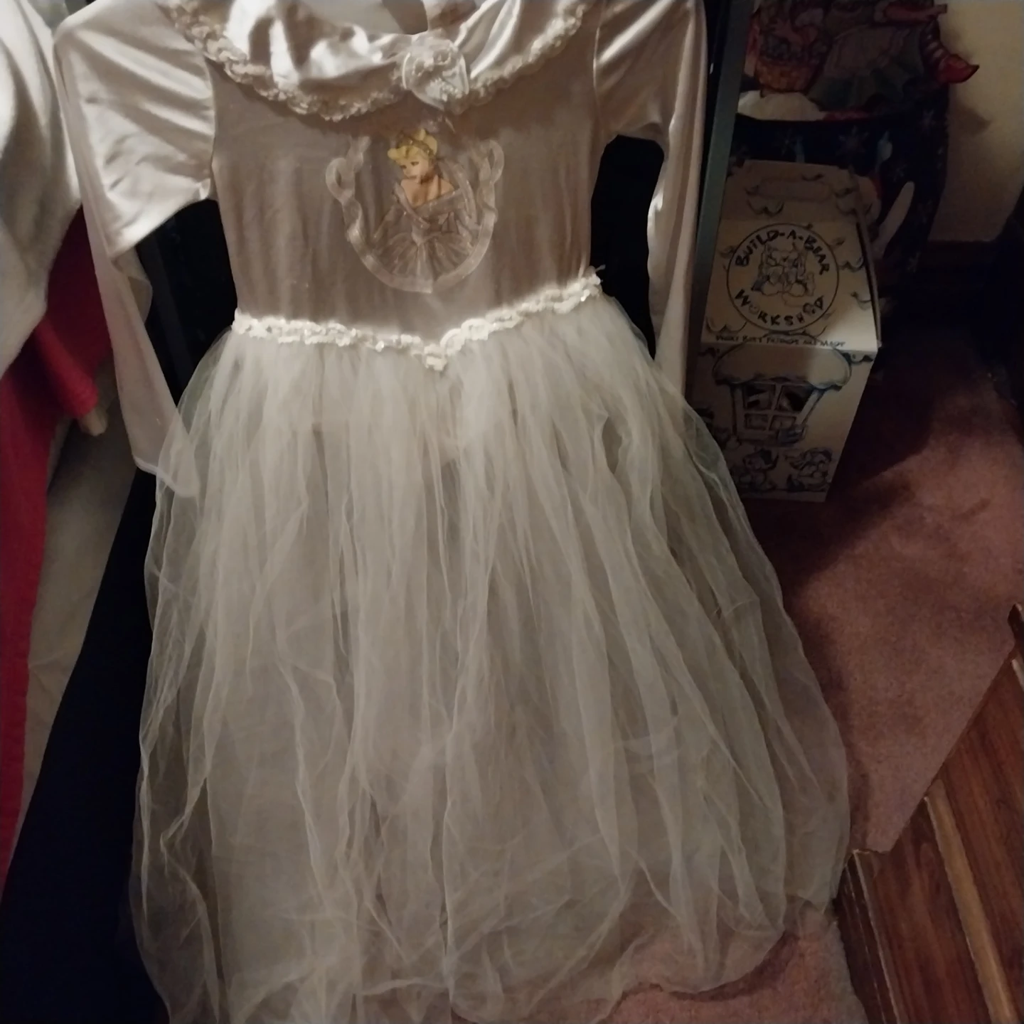Halloween Disney Store Cinderella Costume Dress Size 8/10