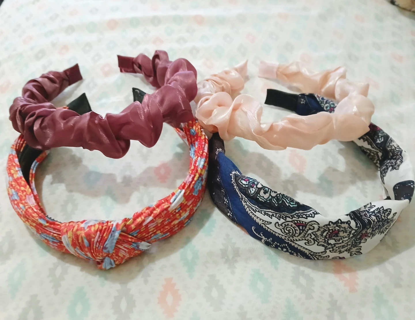 Set of 4 Stylish Headbands