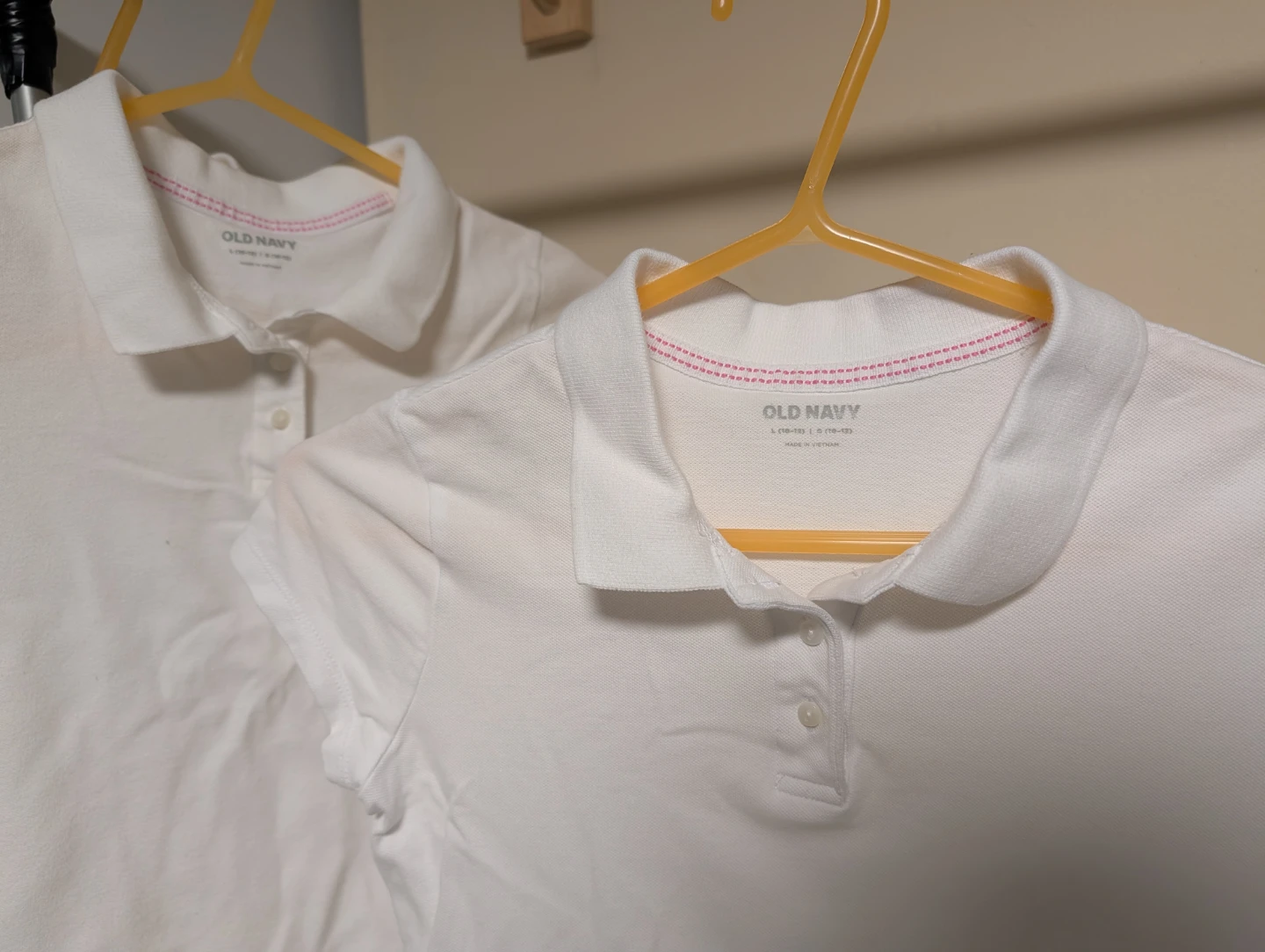 Girls School Uniform Polo Shirts - Size L (10/12) - Like New - photo 3