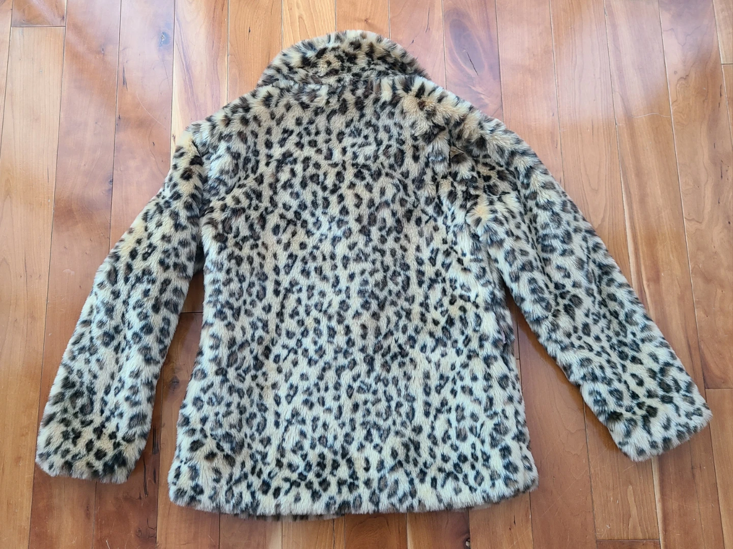 Leopard Print Faux Fur Jacket - photo 3