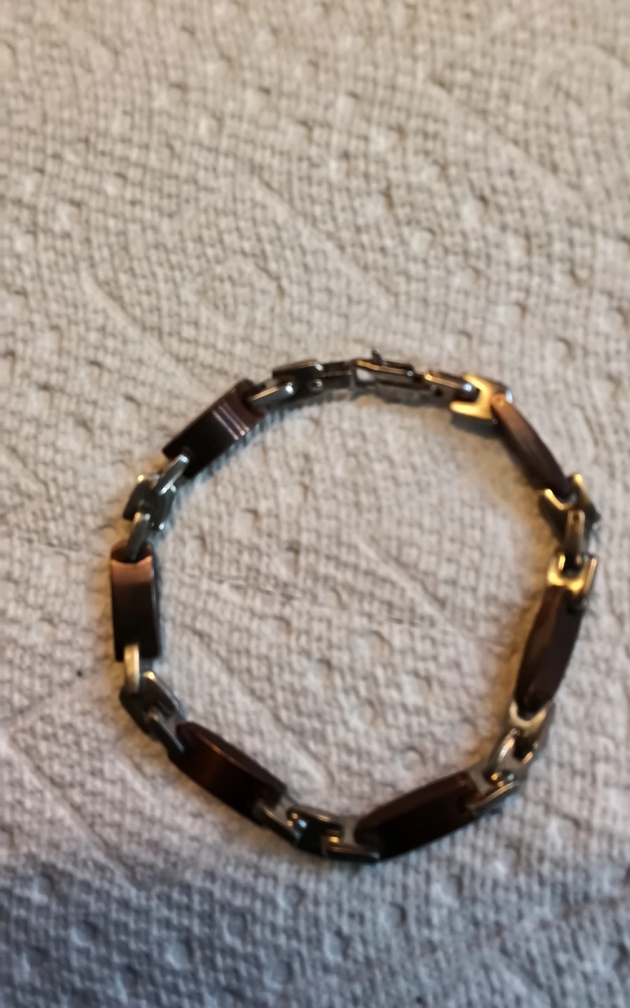 Men's Chisel 316L Two-Tone Stainless Steel Link