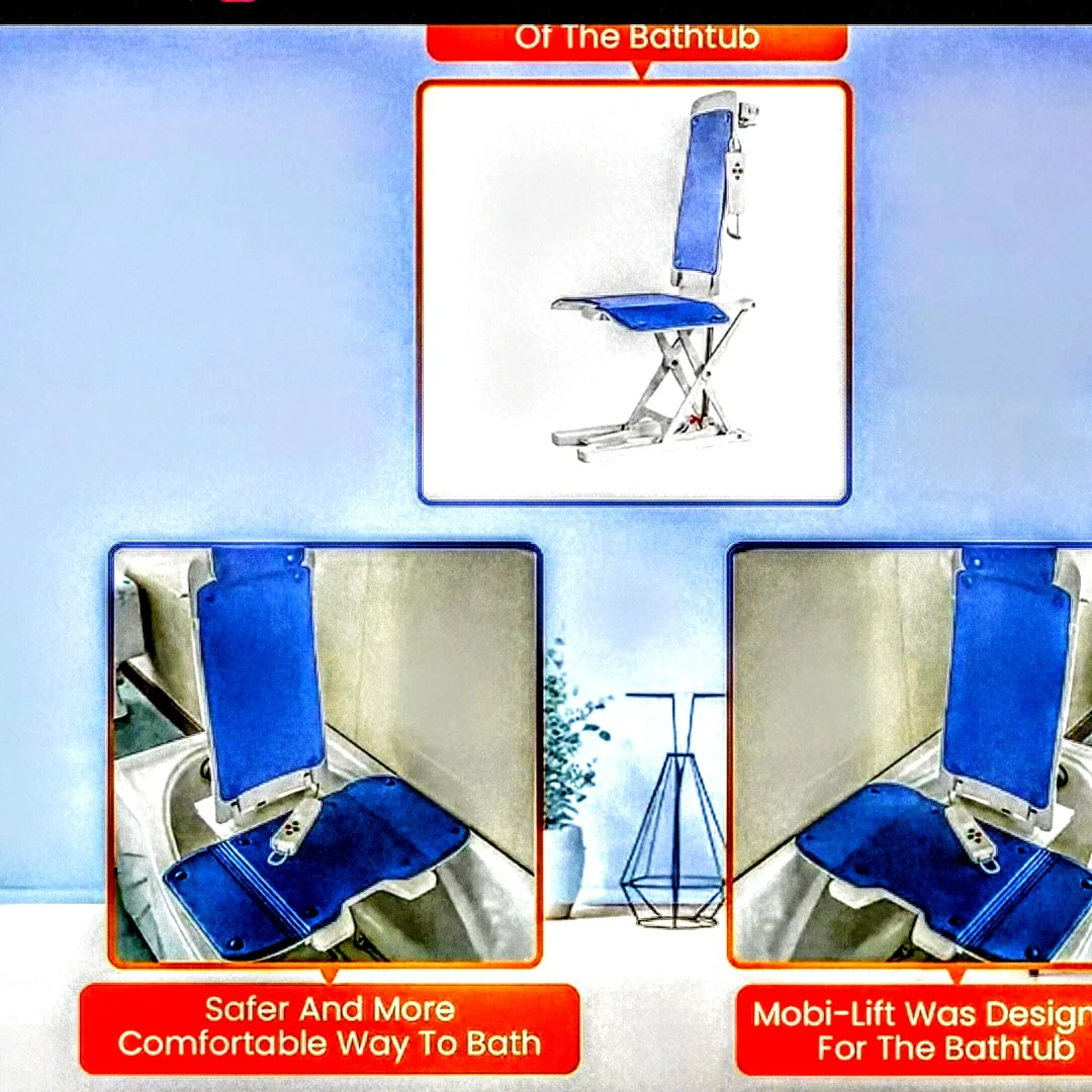 VOCIC Portable Electric Bath Chair Lift Model 92509 - photo 2