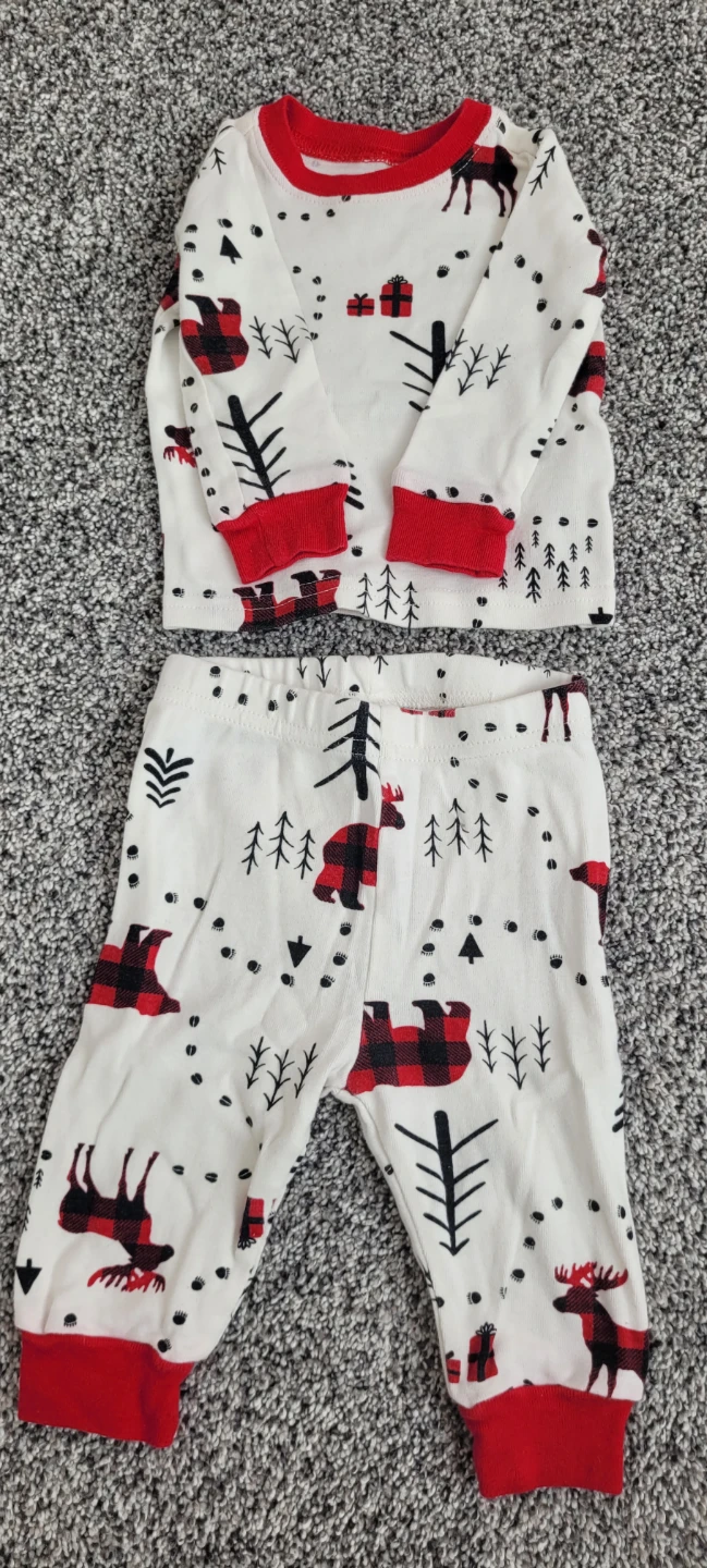 The Children's Place Holiday Pyjama Set 0-3M - photo 4