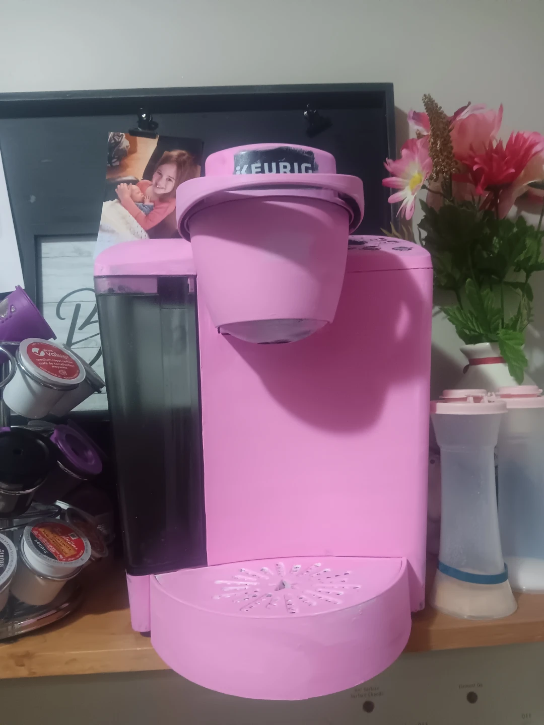 Pink Keurig Coffee Maker
