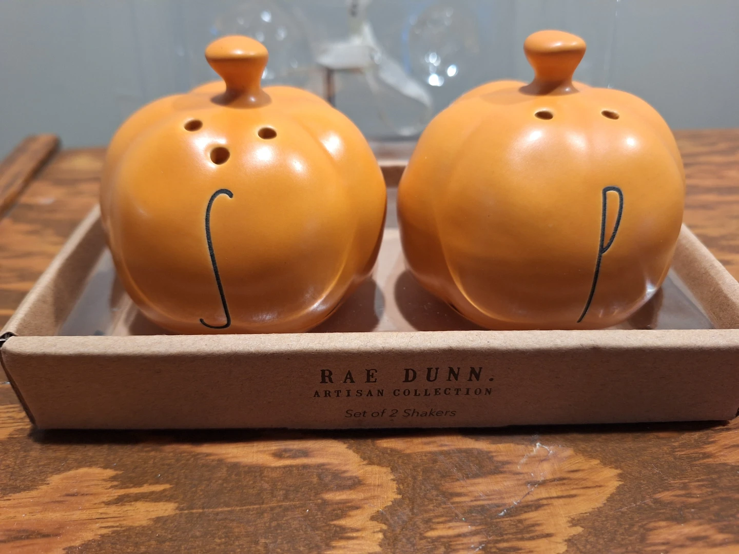Rae Dunn Pumpkin Salt and Pepper Shakers