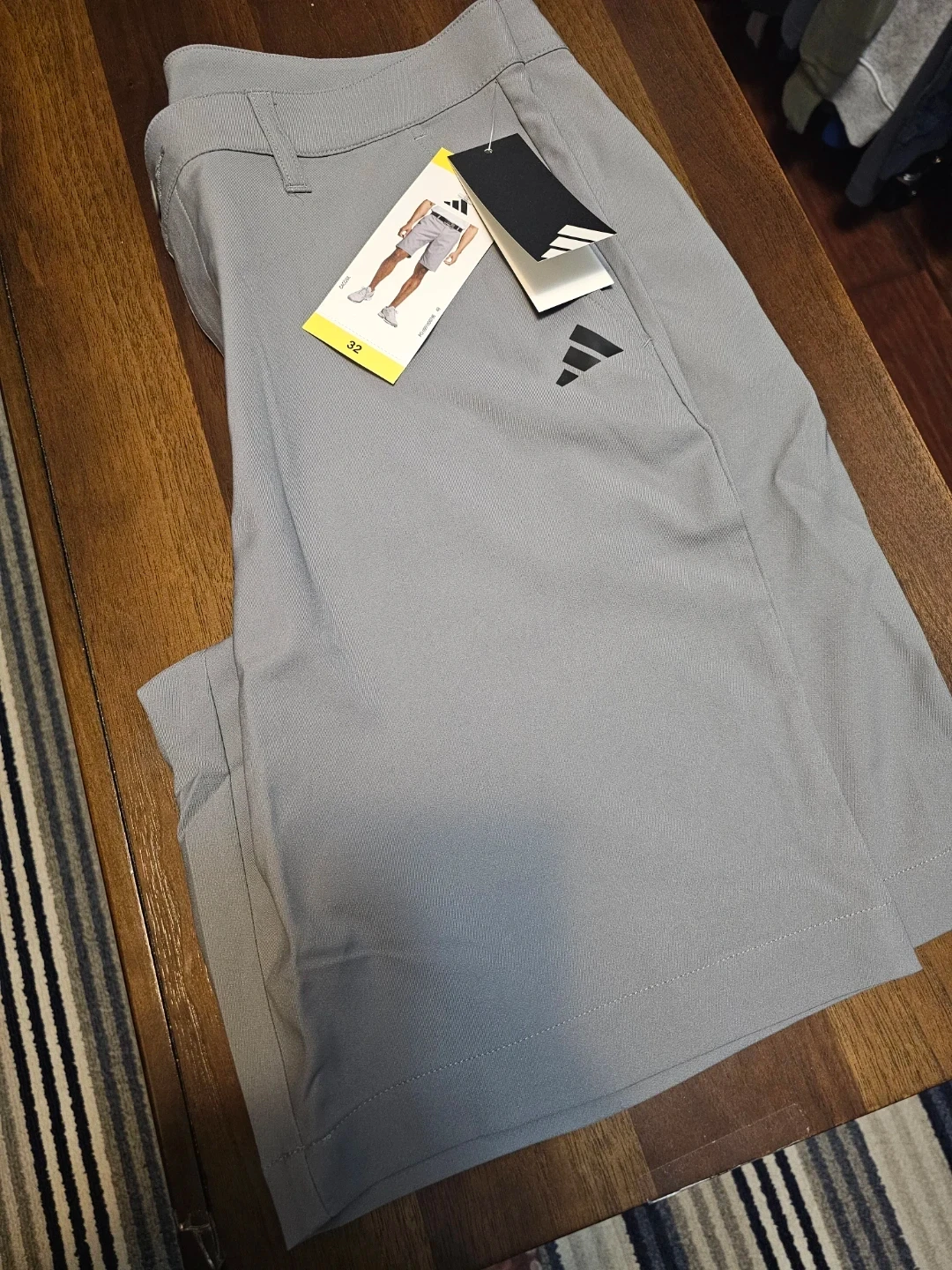 Adidas Men's Shorts - Grey - Size 32