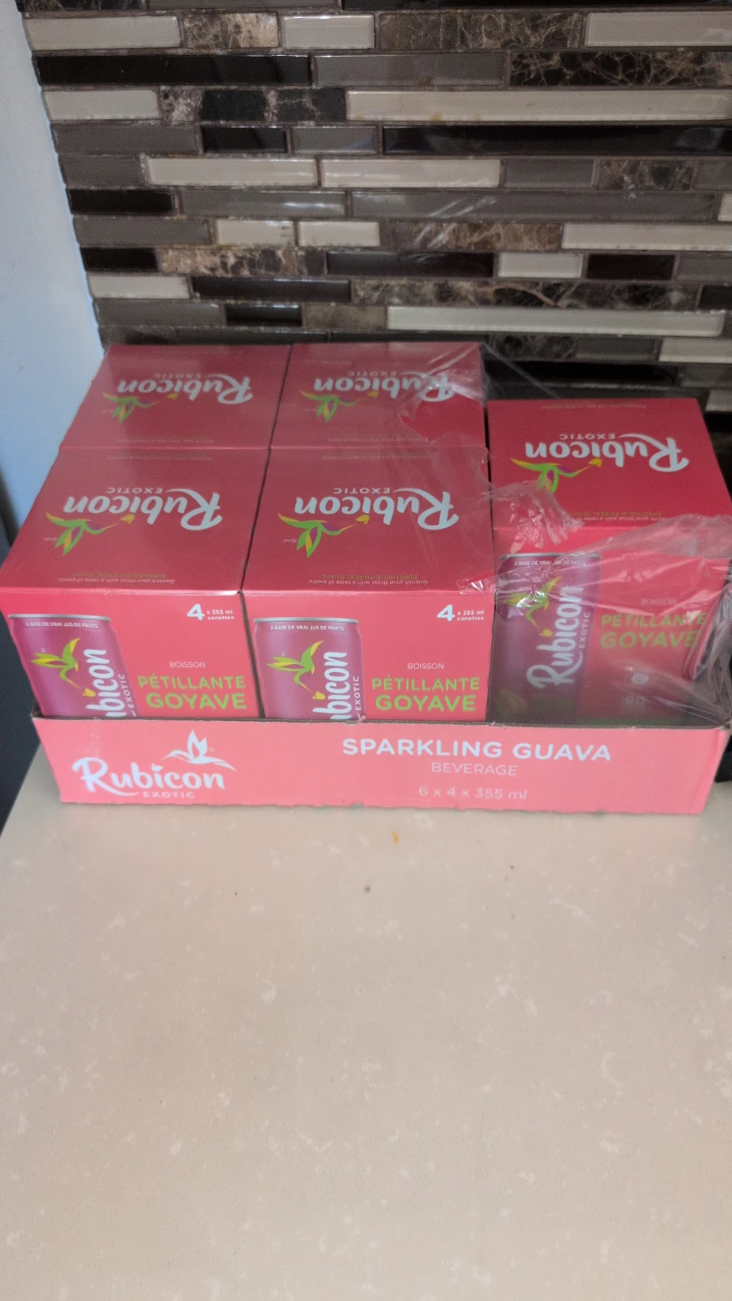 Rubicon Exotic Sparkling Guava Juice