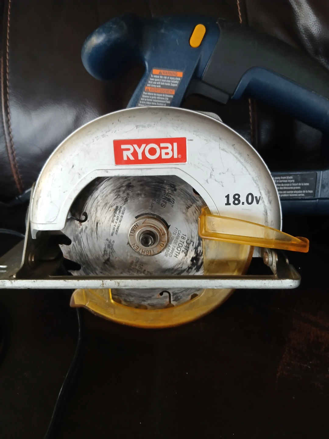 Ryobi 18V Cordless Circular Saw - photo 2