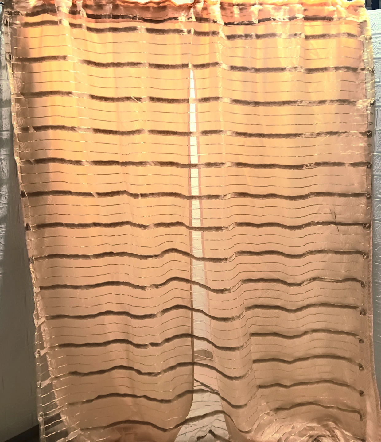 🪟Premium Semi Sheer Curtain 2 Layer - 57" Wide x 83" Long🪟 - photo 2