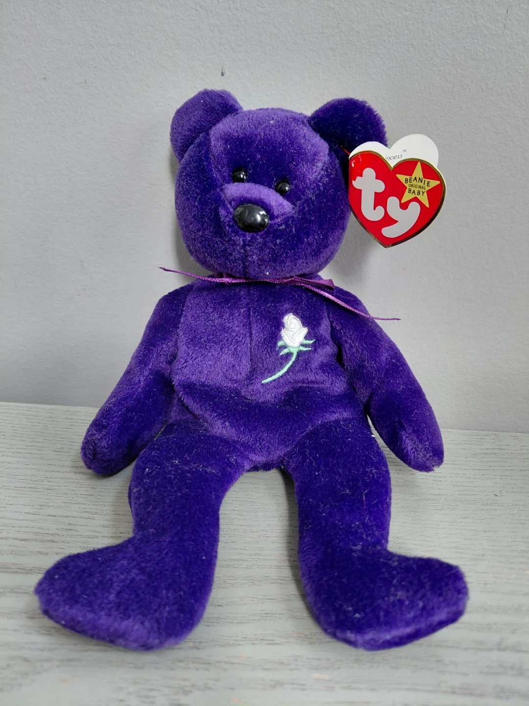 Ty Beanie Baby Princess Diana Memorial Bear