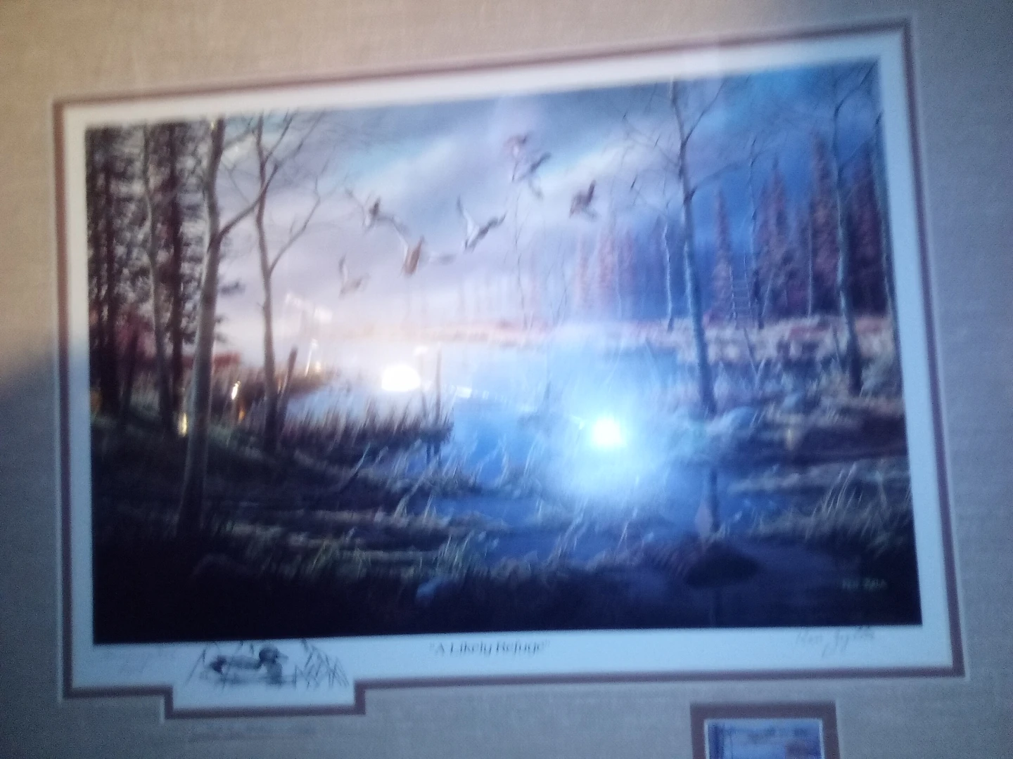 Ken Zylla 'A Likely Refuge' Framed Print - photo 2